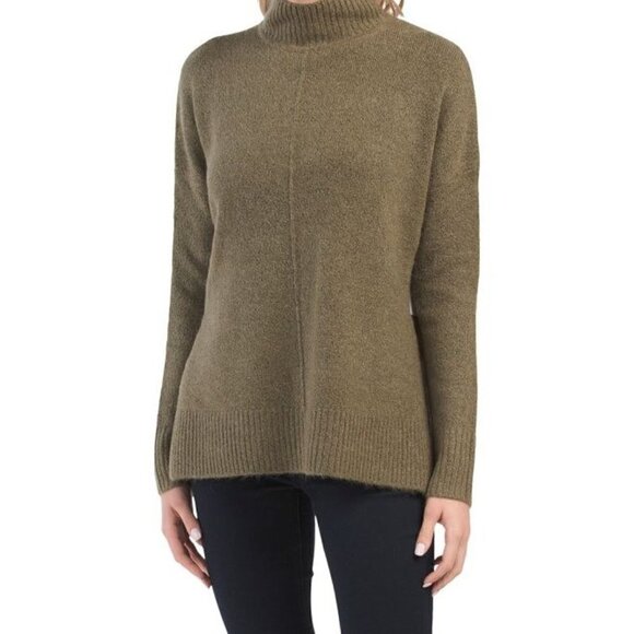 JESSICA SIMPSON Oversized Mock Neck Sweater Size S - Picture 1 of 7